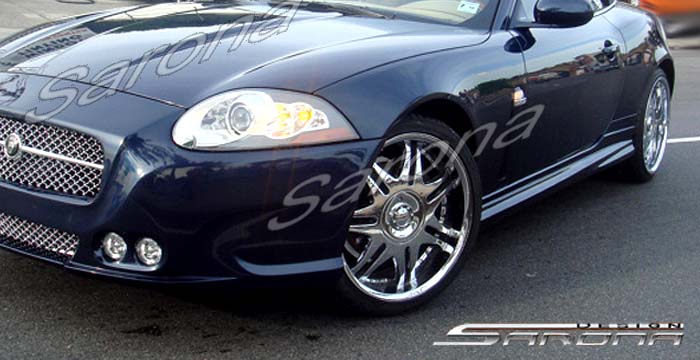 Custom Jaguar XK Side Skirts  Coupe (2007 - 2012) - $590.00 (Part #JG-002-SS)